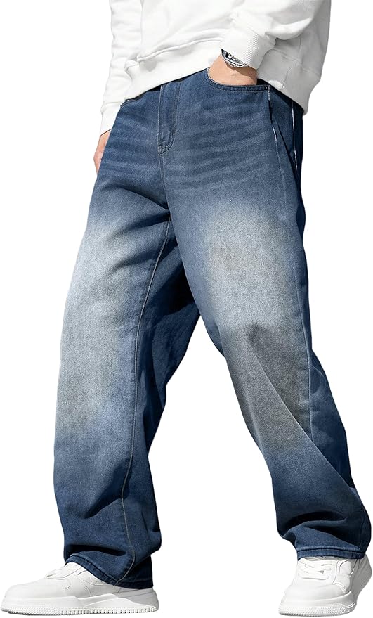 Empyre Cargo Pocket Baggy Utility Jeans
