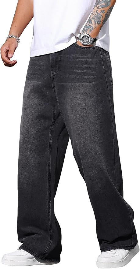 Empyre Dark Indigo Loose Fit Skate Jeans